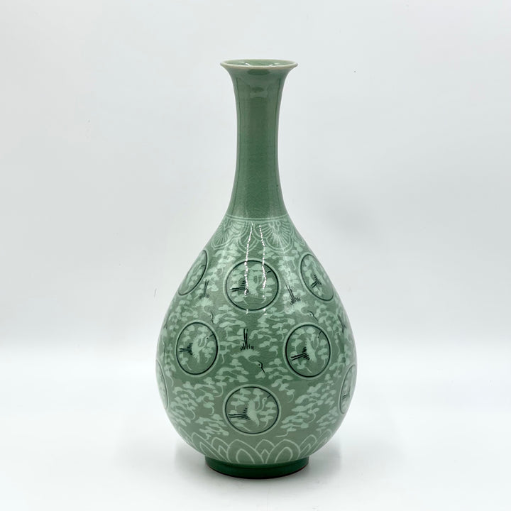 Korean Celedon Vase