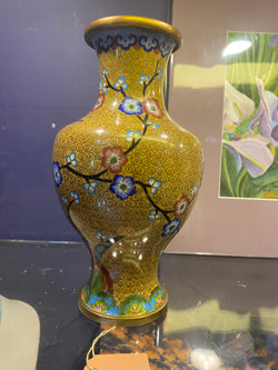 19th century Chinese cloisonné vase