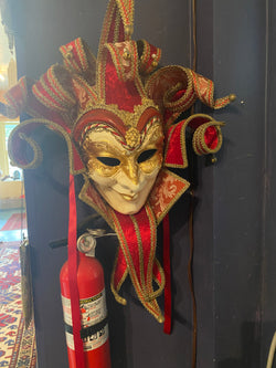 Handmade Venetian masquerade mask