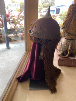 Victorian era persian helmet